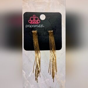 Paparazzi Gold Chain Fringe Earrings